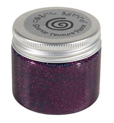 Cosmic Shimmer Sparkle tekstuuripasta, sävy Rich Plum