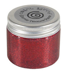 Cosmic Shimmer Sparkle tekstuuripasta, sävy Berry Red