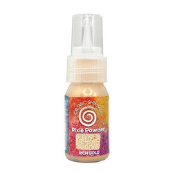 Cosmic Shimmer Pixie Powder -jauhe, sävy Rich Gold
