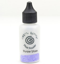 Cosmic Shimmer Pixie Powder -jauhe, sävy Purple Violet