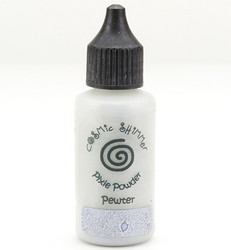 Cosmic Shimmer Pixie Powder -jauhe, sävy Pewter