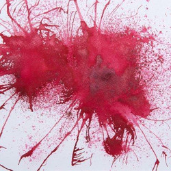 Cosmic Shimmer Pixie Powder -jauhe, sävy Lava Red