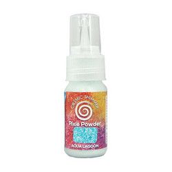Cosmic Shimmer Pixie Powder -jauhe, sävy Aqua Lagoon