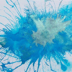 Cosmic Shimmer Pixie Powder -jauhe, sävy Aqua Lagoon