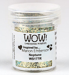 Wow! Embossing Glitters -kohojauhe, sävy Neptune, Regular