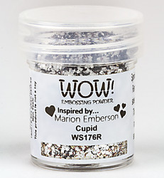 Wow! Embossing Glitters -kohojauhe, sävy Cupid by Marion Emberson (R)
