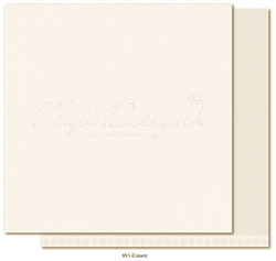 Maja Design Monochromes - Shades of Winterdays skräppipaperi Creme