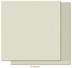Maja Design Monochromes - Shades of Winterdays skräppipaperi Light Green