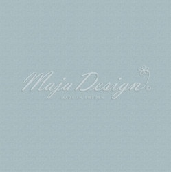Maja Design Monochromes - Shades of Winterdays skräppipaperi Dusty Teal