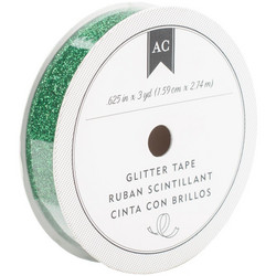 Glitter-teippi, vihreä