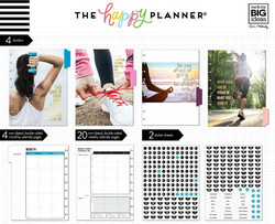 Mambi Happy Planner laajennuspakkaus Fitness