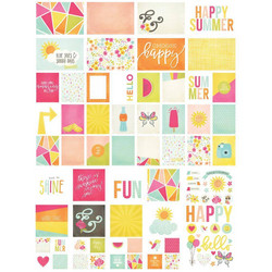 Simple Stories Sunshine & Happiness Sn@p! Card Pack, leikekuvat