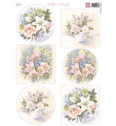 Marianne Design korttikuvat Lilies