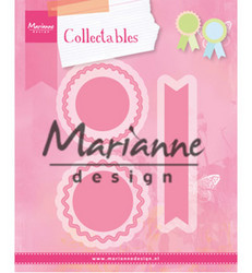 Marianne Design stanssisetti Rosettes and Labels