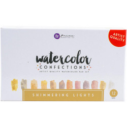 Prima Watercolor Confections, Shimmering Lights, vesivärit