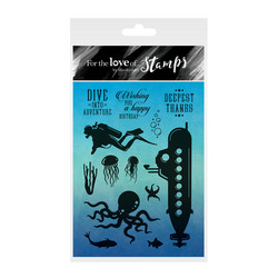 Hunkydory leimasinsetti Dive In!