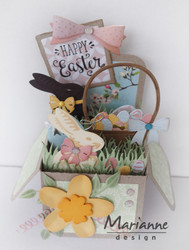Marianne Design stanssisetti Easter bunny with bow