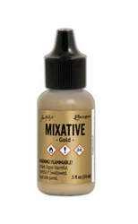 Tim Holtz Metallic Mixative alkoholimuste, sävy Gold