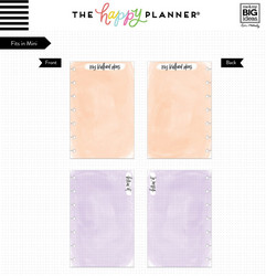 Mambi Happy Mini Planner paperipakkaus, Watercolor