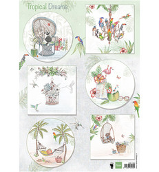 Marianne Design korttikuvat Els Tropical Dreams