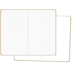Carpe Diem Traveler's Notebook -muistikirjat Blank + Grid