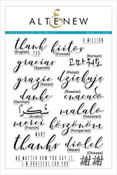 Altenew Thanks Around The World -leimasinsetti