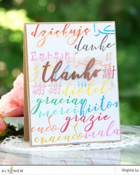 Altenew Thanks Around The World -leimasinsetti