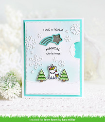 Lawn Fawn Say What? Christmas Critters -stanssisetti