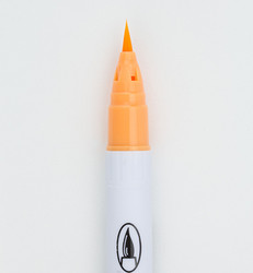 ZIG Clean Colors Real Brush -kynä, sävy fluorescent orange