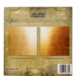 Tim Holtz Idea-Ology paperikko Kraft Metallic Rose Gold / Copper