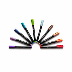 Kelly Creates Bullet Tip Pens kynäsetti Multicolor