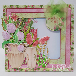 Heartfelt Creations Tulip Bouquet -stanssisetti