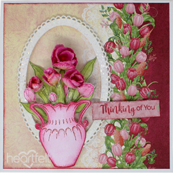 Heartfelt Creations 3D Tulip Shaping -muotit