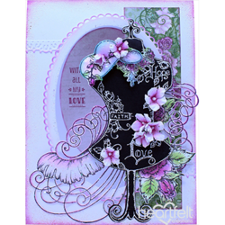 Heartfelt Creations 3D Petite Florals Shaping -muotit