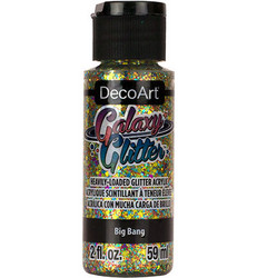 DecoArt Galaxy Glitter -maali, sävy Big Bang