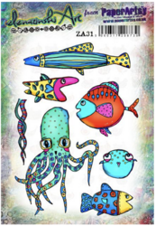 PaperArtsy Elenazinski Art leimasinsetti 31