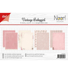 Joy! crafts NoorDesign paperipakkaus Vintage Babygirl