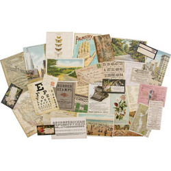 Tim Holtz Idea-Ology Layers Remnants, leikekuvat, 33 kpl
