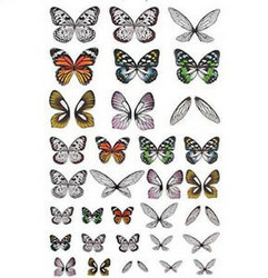 Tim Holtz Idea-Ology Transparent Acetate Wings -siivet, 72 kpl