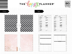 Mambi Happy Planner Classic laajennuspakkaus Home