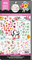 Mambi Happy Planner Value -tarrapakkaus Fun Florals