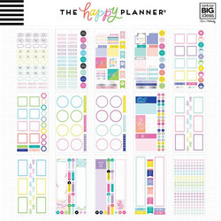 Mambi Happy Planner Value -tarrapakkaus Neon Lights