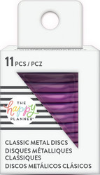 Mambi Happy Planner metallirenkaat, medium, sävy Violet