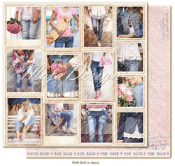 Maja Design Denim & Girls skräppipaperi Snapshots - Girls in Jeans