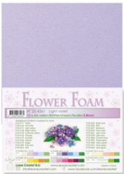 Leane Creatief Flower Foam -softislevy kukkien tekoon, light violet