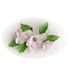 Leane Creatief Flower Foam -softislevy kukkien tekoon, setti 6 white - green