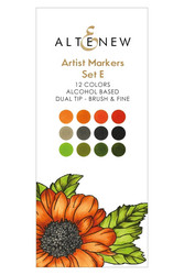 Altenew Artist Markers -setti E alkoholitussit