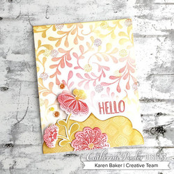 Catherine Pooler stanssisetti Whimsical Blooms