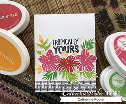 Catherine Pooler leimasinsetti Tropically Yours