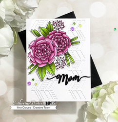 Catherine Pooler leimasinsetti One in a Million Mom Floral